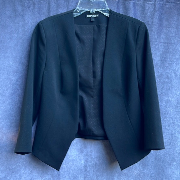 Express women's short jacket without buttons - Picture 1 of 3